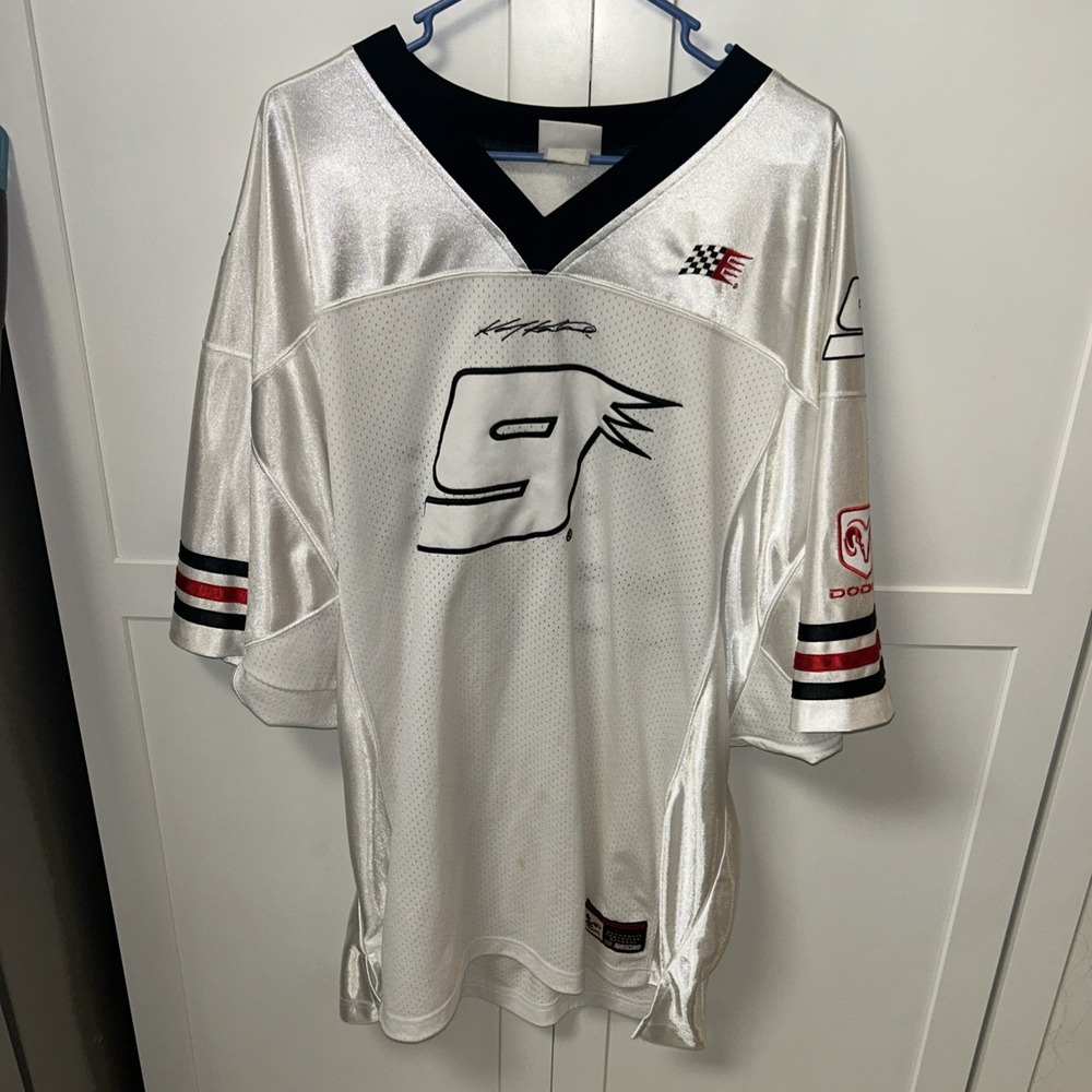 Chase Authentics Kahne White‎ Jersey #9 Nascar Mens 2XL Dodge
